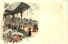 Souvenir d Ostende - Litho