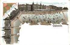 Souvenir d Ostende - Litho