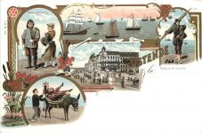 Souvenir d Ostende - Litho