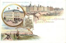 Salut d Ostende - Litho