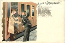 Gruss von der Hochzeitsreise - Schaffner