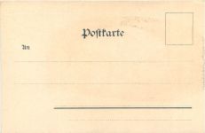Gruss aus Porta Westfalica - Litho