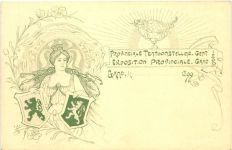 Gent - Provincale Tentoonstelling 1899 - Litho