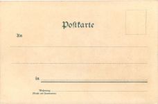 Gruss von der Landparthie - Regen - Litho - Verlag Bürger & Ottillie