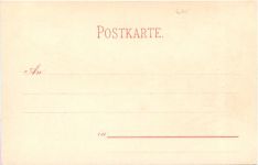 Gruss aus den Bergen - Litho