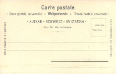 Gruss aus den Bergen - Litho