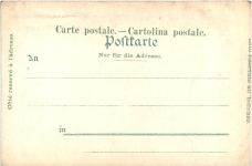 Gruss aus den Bergen - Litho