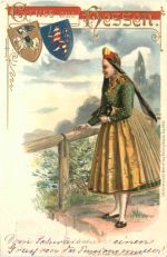 Gruss aus Hessen - Litho Verlag Brünnig Hanau