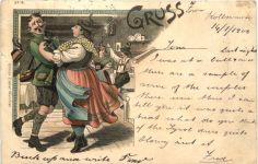 Gruss aus Kolbenmoos - Litho - Ottmar Zieher