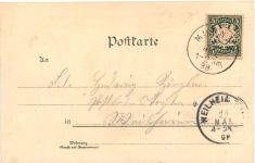 Gruss aus den Bergen - Litho - Ottmar Zieher