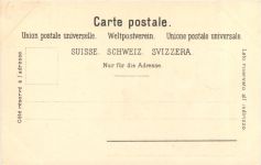 Gruss aus den Bergen - Litho