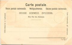Gruss aus den Bergen - Litho