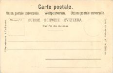 Gruss aus den Bergen - Litho