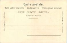 Gruss aus den Bergen - Litho