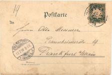 Gruss aus den Bergen - Litho - All Heil