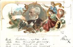 Dr. Johannes von Miquel - Preussischer Finanzminister - Litho