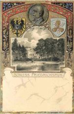Schloss Friedrichsruh - Bismarck - Litho