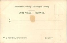 Letzeburg 1858 Bundes Contigent - Garnison Echternach - Diekirch - Litho