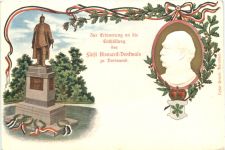 Dortmund - Enthüllung Fürst Bismarck Denkmal - Litho - Privatganzsache PP27 D14