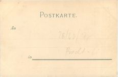 SM Albatross in der Südsee - Litho