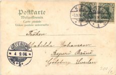 Gruss aus Kiel - SMS Prinz Heinrich - Litho