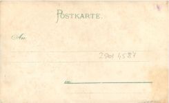 Gruss vom Kaisermanäver 1897 - Litho
