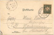 Gruss vom Kaisermanöver 1897 - Litho