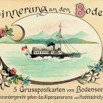 Booklet Erinnerung an den Bodensee - 5 AK Litho