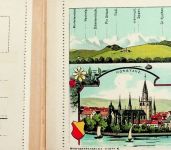 Booklet Erinnerung an den Bodensee - 5 AK Litho