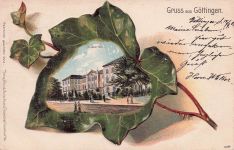 Gruss aus Göttingen - Litho