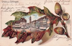 Gruss aus Göttingen - Litho