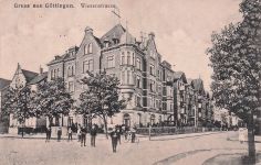 Gruss aus Göttingen. Wiesenstrasse,