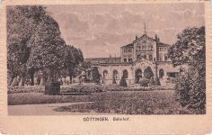 GÖTTINGEN. Bahnhof
