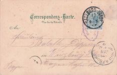 Gruss vom Gaisberg - Salzburg Ansichtskarte Litho