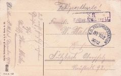 1915 Neujahr Schwarz-Weiß-Rot Reichskriegsflagge AK Kriegsfeiertag