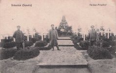 AK - Friedhof in Schaulen Šiauliai - 1.WK