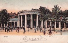 Aachen, Spaziergang am Elisenbrunnen