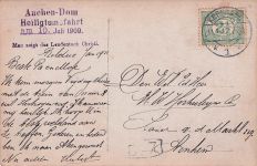 AACHEN, Lendentuch Christi 1909