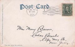 Postkarte Grand Staircase & Capitol Grounds Albany New York USA