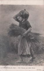 Eugene Labitte Heuernte Rechende Frauen auf dem Lande