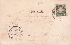 Gruss aus Amberg - Litho