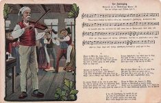 Ansichtskarte Liederkarte Der Zipfelsgoerg Kat. Musik
