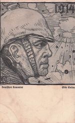 AK Postkarte/Feldpostkarte 1. WK Deutscher Fußsoldat Otto