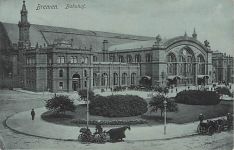 Bremen. Bahnhof.