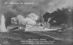 Kriegsschiff SMS Emden, Kaiserliche Marine, Der Schrecken der Engländer