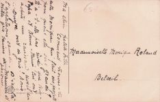 PAULI EBNER, vom Künstler signiert, sein Geburtstag, Vintage-Postkarte