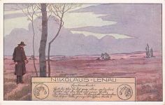 Künstler-AK Ernst Kutzer: Nikolais, Lenau, Idylle