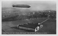 Friedrichshafen a. B. Das Luftschiff „Graf Zeppelin