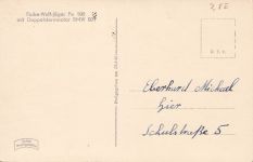 Luftfahrt, Militär, deutsches Flugzeug Focke-Wulf-Jag er Fw 190, Vintage-Postkarte