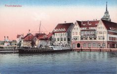 Friedrichshafen am Bodensee, Hafen, Dampfer